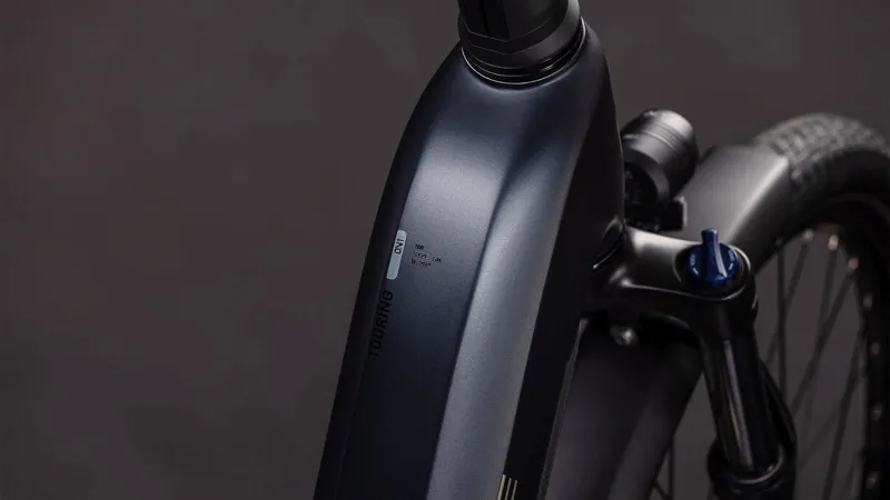 Cube Touring Hybrid ONE EE 600Wh Electric Hybrid Bike in Coal and Chrome-4