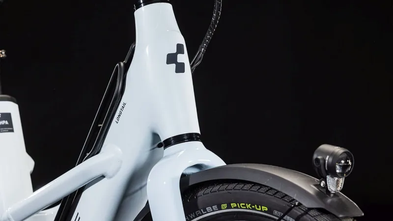 Cube Longtail Sport Hybrid 725Wh Electric Hybrid Bike in Flashwhite Reflex and Black-4