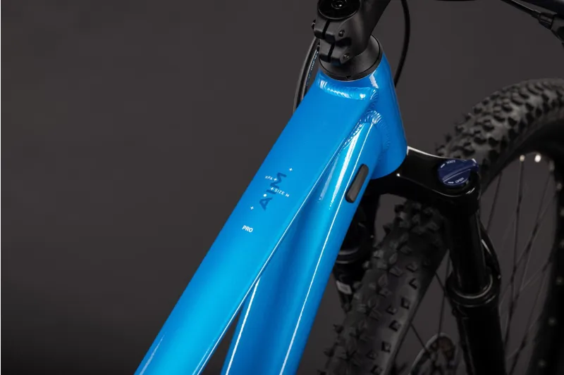 Cube Aim Pro Mountain Bike in Topasblue and Blue-1