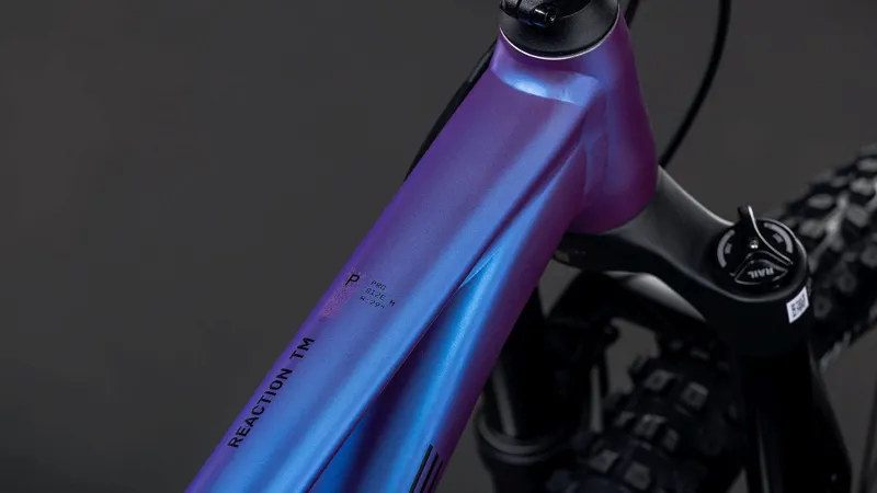 Cube Reaction TM Pro Mountain Bike in Blueviolet and Black-3