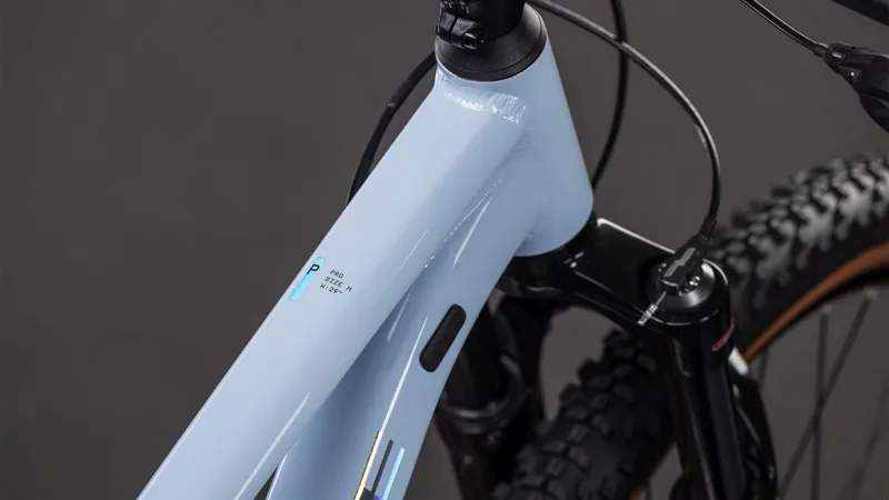 Cube Attention Pro Mountain Bike in Iceblue and Prism-3
