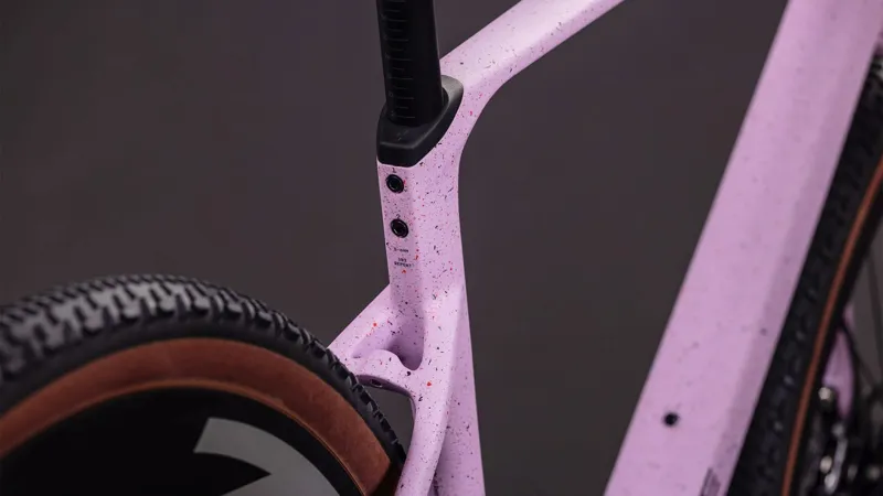 Cube Nuroad C:62 SLX Gravel Bike in Rhodonite and Orange-2