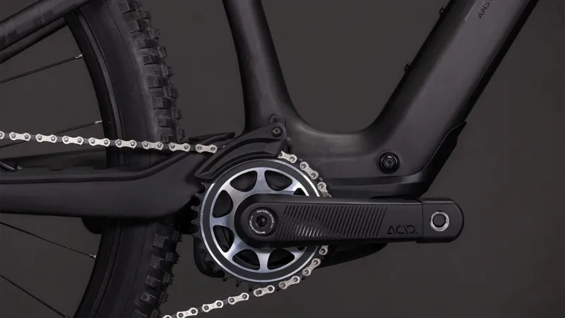 Cube AMS Hybrid ONE44 C:62 Pro 400Wh Electric Full Suspension Mountain Bike in Blackline-3