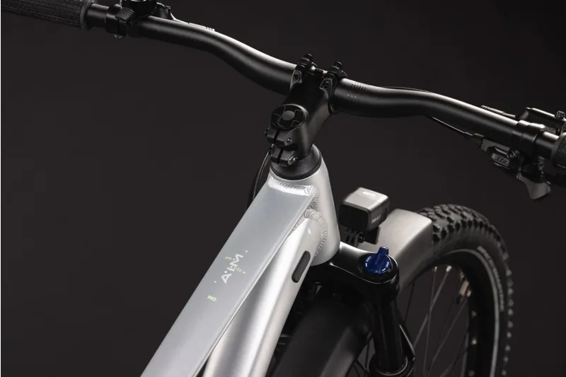 Cube Aim Pro FE Hardtail Mountain Bike in Grey and Black-2
