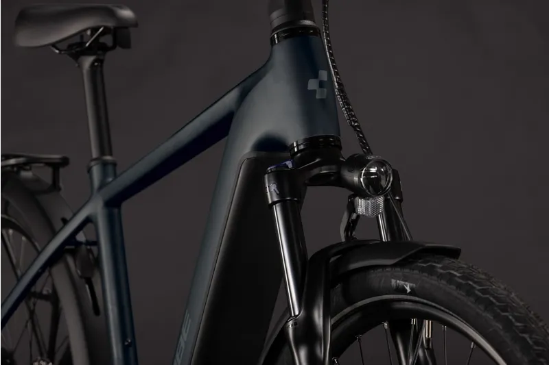 Cube Touring Hybrid ONE 600Wh Electric Hybrid Bike in Grey and Coolgrey-4
