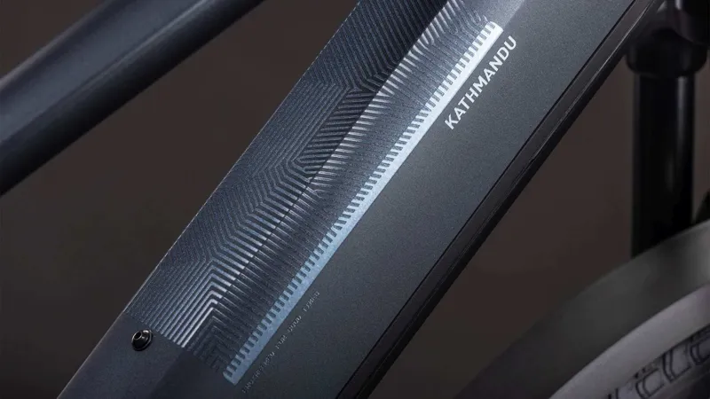 Cube Kathmandu Hybrid One T 800Wh Electric Hybrid Bike in Metallicgrey and Grey-2