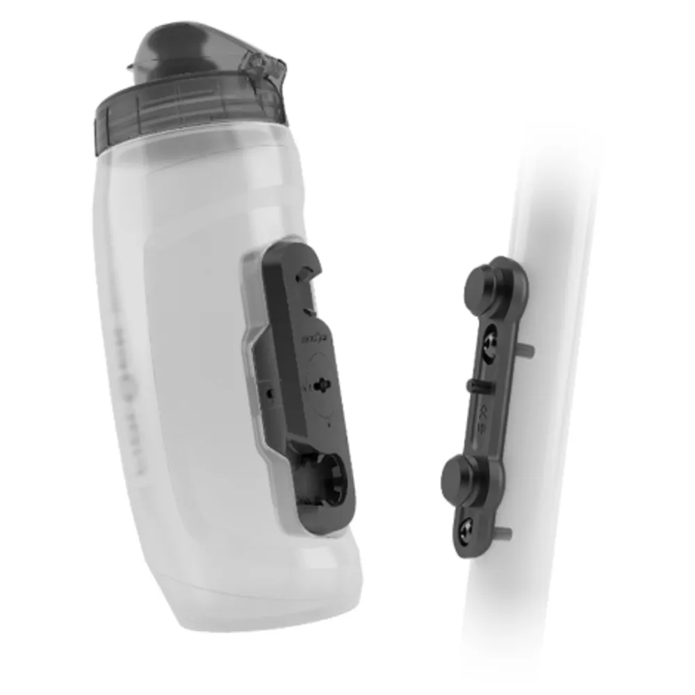 Team Cycles Fidlock Twist Bottle 590ml with Bike Base in Clear | Interest FREE Finance & Online Refund Policy.