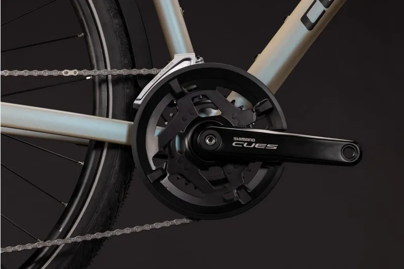 Cube Kathmandu ONE Hybrid Bike in Glintsand and Black-2