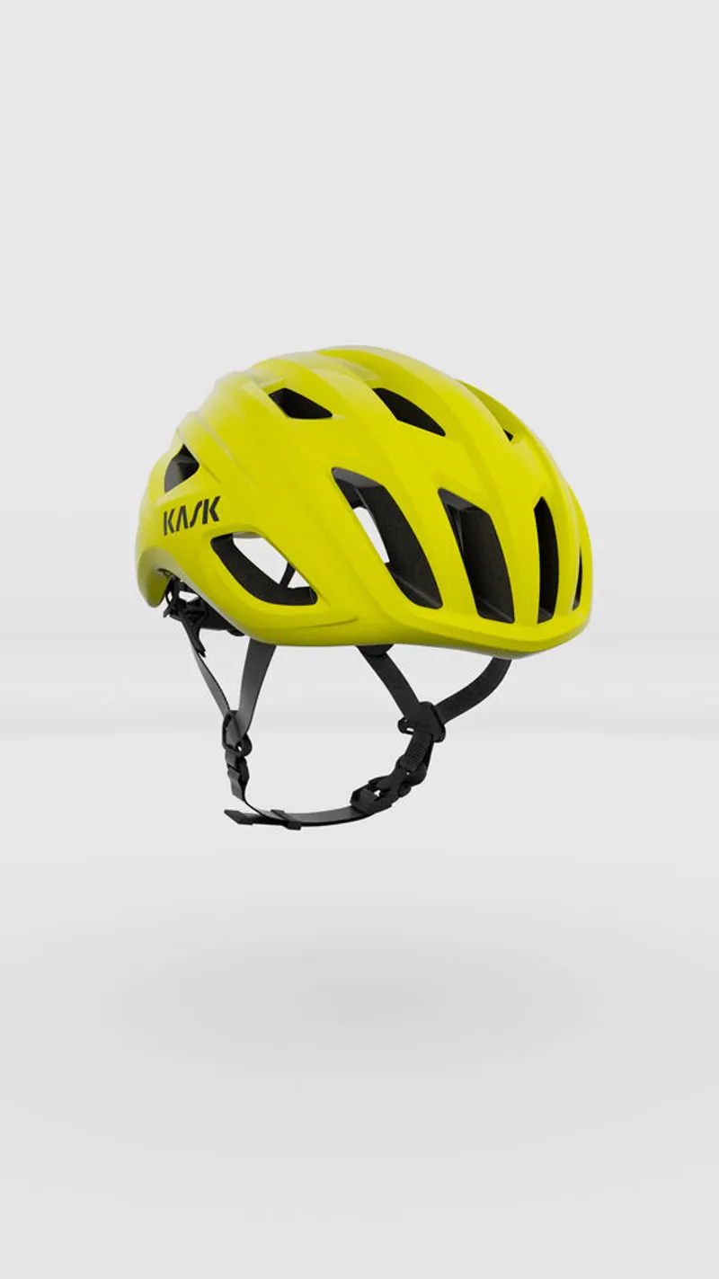 KASK Mojito3 Cycling Helmet in Yellow Fluo-1