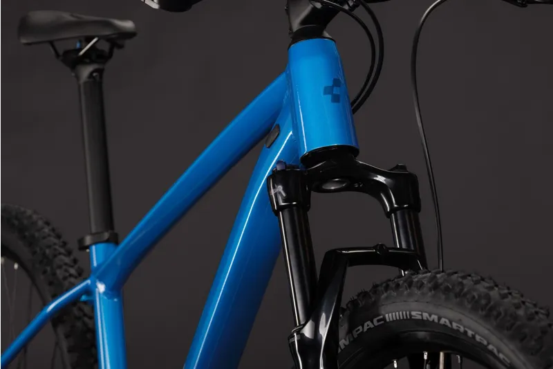 Cube Aim Pro Mountain Bike in Topasblue and Blue-2