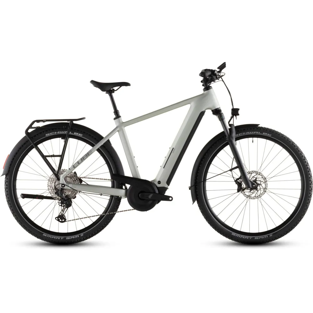 Cube Nuride Hybrid Exc 800Wh Electric Hybrid Bike In Lemongrass And Reflex