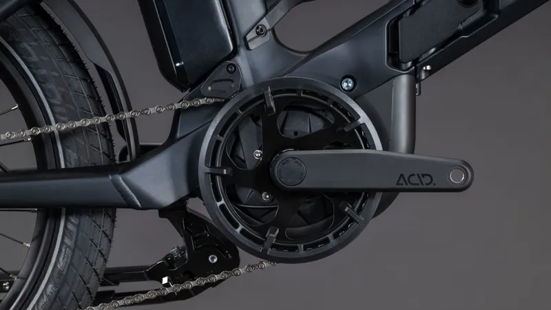 Cube Fold Hybrid 545Wh Electring Folding Bike in Coal and Reflex-2