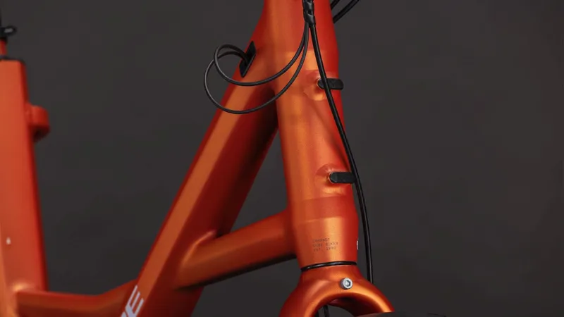 Cube Compact Hybrid 545Wh Unisize Electric Hyrbid Bike in Rustorange and Reflex-6