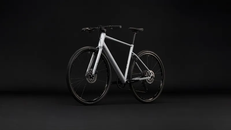 Cube Nulane ONE Hybrid Bike in Silverstar and Reflex-5