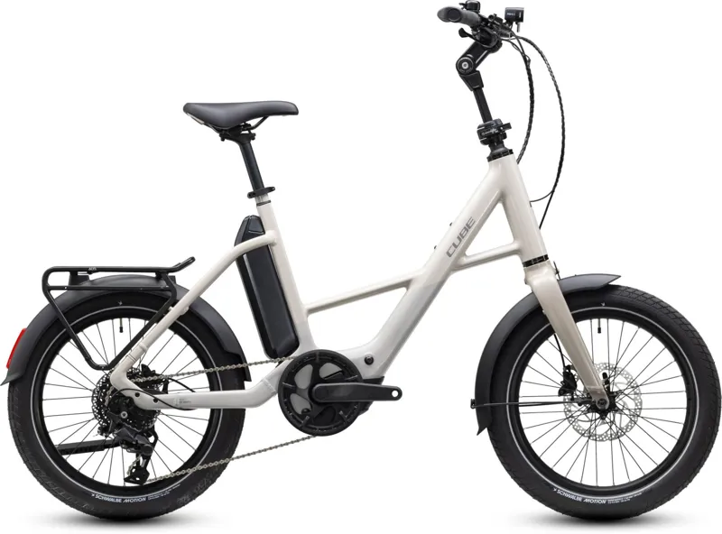 Cube Compact Hybrid 540Wh Electric Hybrid Bike in Cotton and Reflex