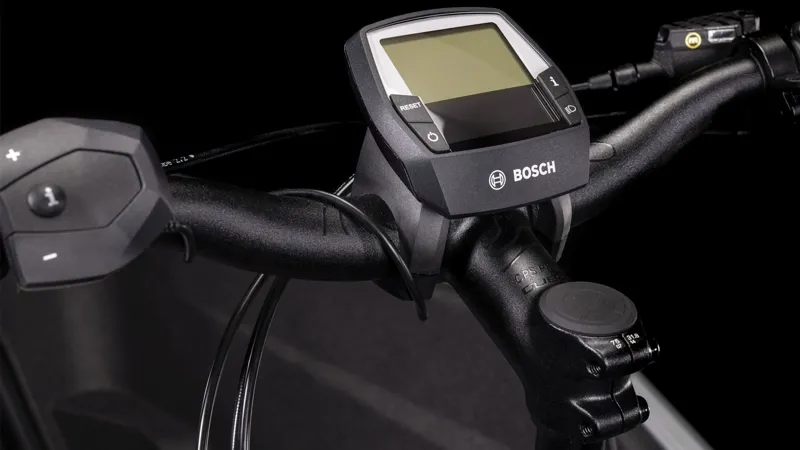 Cube Cargo Sport Hybrid 500Wh Electric Cargo Bike in Flashgrey and Black-1