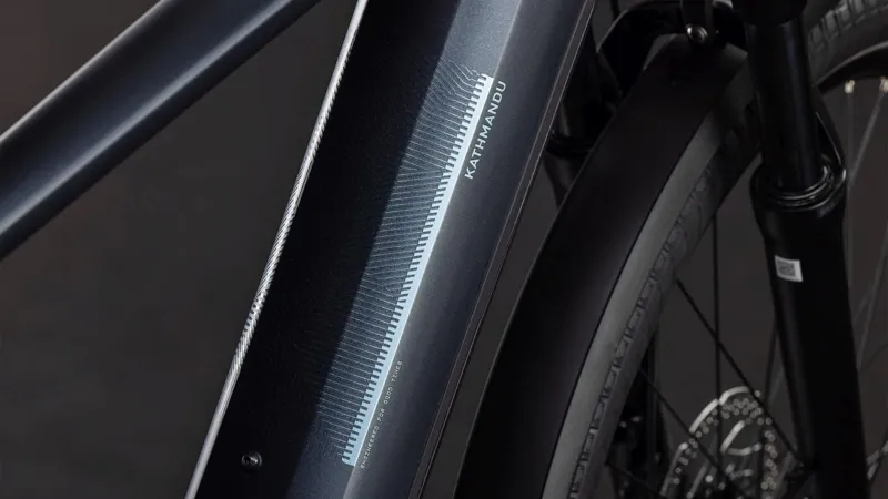 Cube Kathmandu Hybrid One 800Wh Electric Hybrid Bike in Metallicgrey and Grey-1