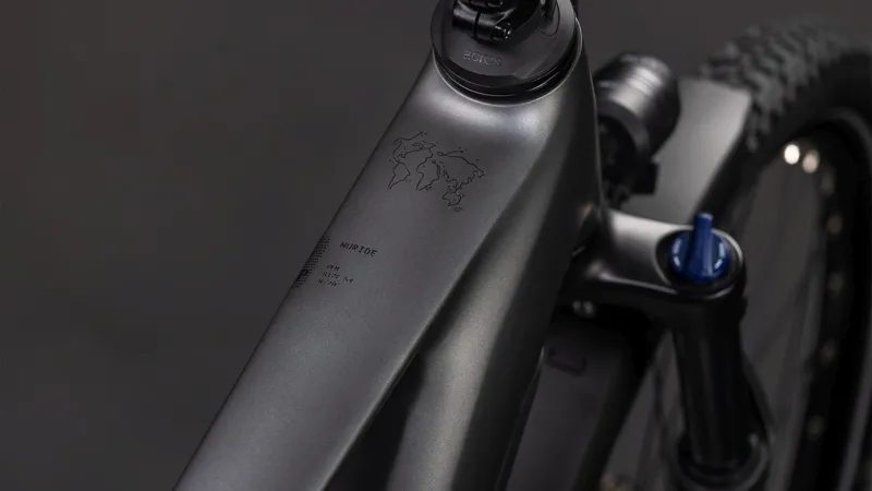 Cube Nuride Hybrid Performance 600Wh Electric Hybrid Bike in Slabgrey and Black-2