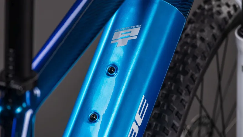 Cube Acid 240 Hybrid Rookie Pro 400Wh Kids Electric Mountain Bike in Actionteam-1