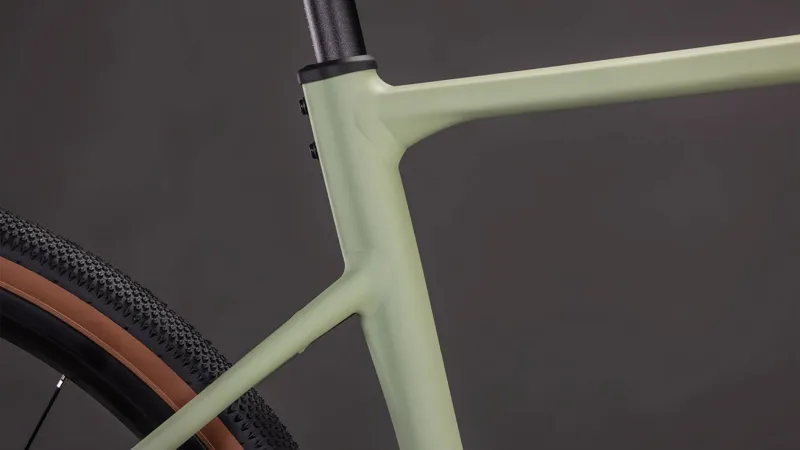 Cube Nuroad Pro Gravel Bike in Pea and Grey-1