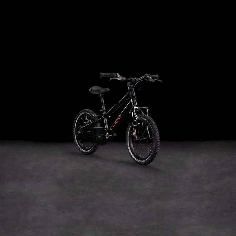 Cube Numove 140 14 Inch Kids Bike in Black and Orange-6