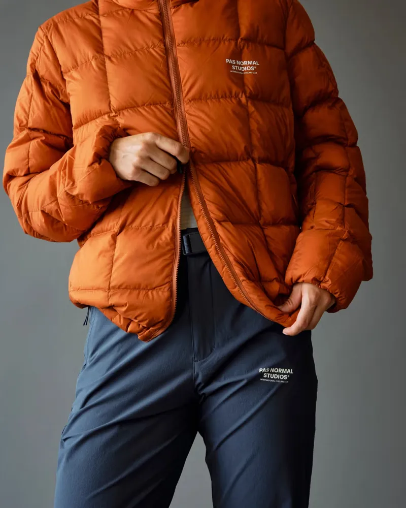 Pas Normal Studios Off-Race Down Jacket - Copper Orange-2