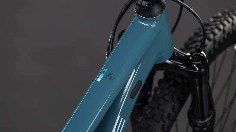 Cube Attention SLX Mountain Bike in Storm and Blue-2