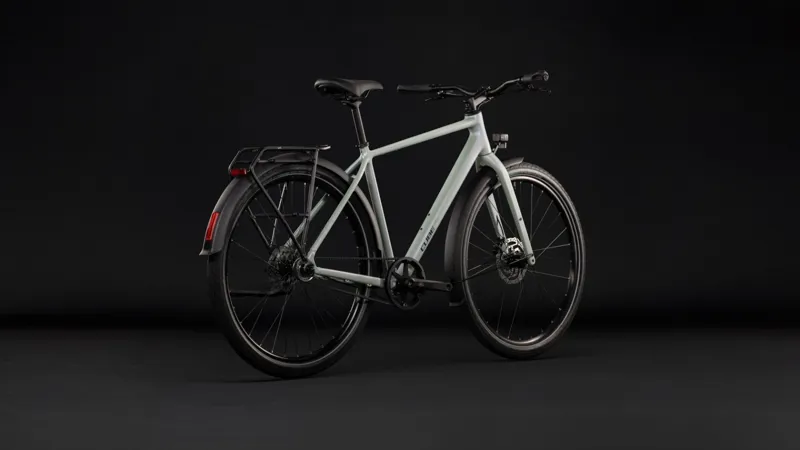 Cube Editor ONE FE Hybrid Bike in Glintsand and Black-9