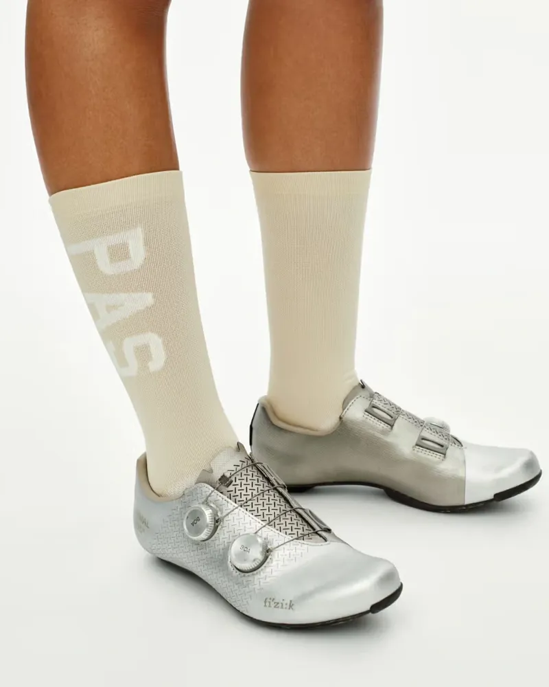Pas Normal Studios Race Socks in Cream-4