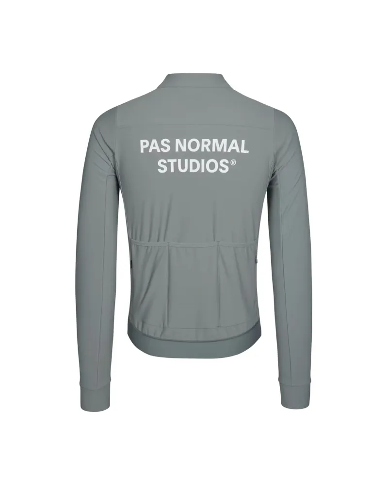 Pas Normal Studios Essential Long Sleeve Jersey in Grey Teal-1