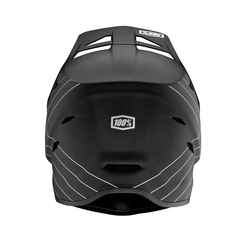 100% Status Full Face Helmet in Essential Black-2