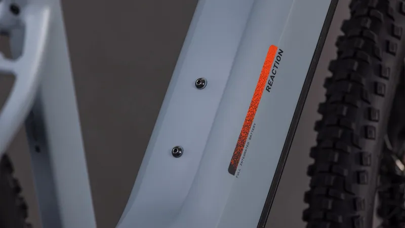 Cube Reaction Hybrid Race EE 800Wh Electric Mountain Bike in Vulcan and Orange-4