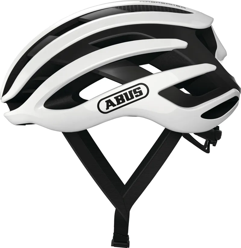 Abus Airbreaker Road Helmet in Polar White