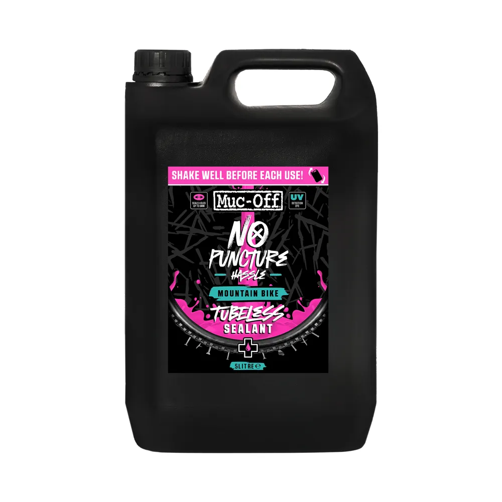 Team Cycles Muc Off Muc-Off No Puncture Hassle Tubeless Sealant 5L | Interest FREE Finance & Online Refund Policy.