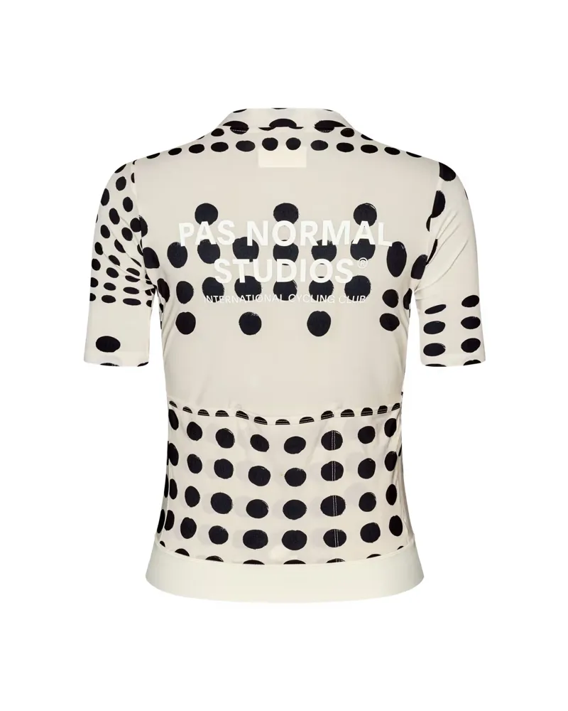 Pas Normal Studios Women's Essential Jersey in Dot Off White-1