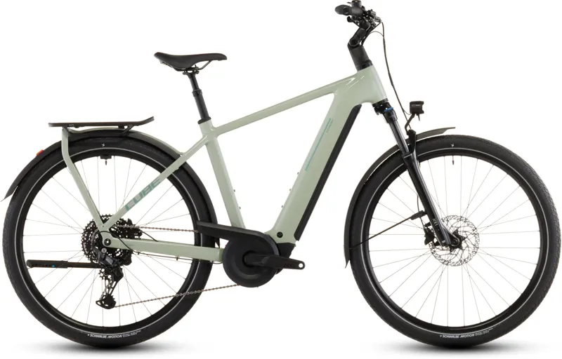Cube Kathmandu Hybrid One 800Wh Electric Hybrid Bike in Pea and Green