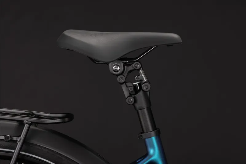 Cube Supreme Hybrid Deluxe Pro EE 600Wh Electric Hybrid Bike in Nebula and Blue-4