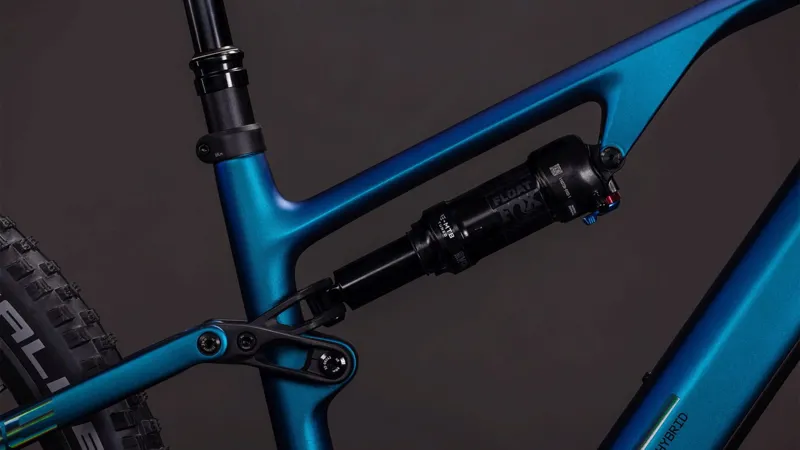 Cube AMS Hybrid ONE44 C:68X SLX 400Wh Full Suspension Mountain Bike in Nebula and Black-3