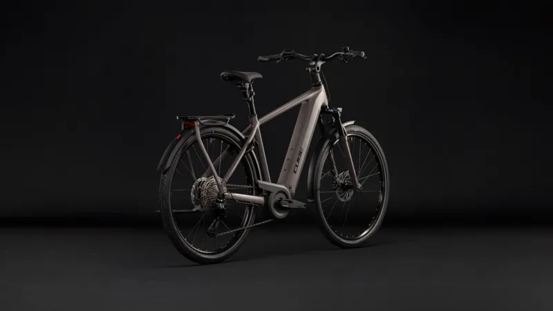 Cube Kathmandu Hybrid ONE 800Wh Electric Hybrid Bike in Cedar and Chrome-8