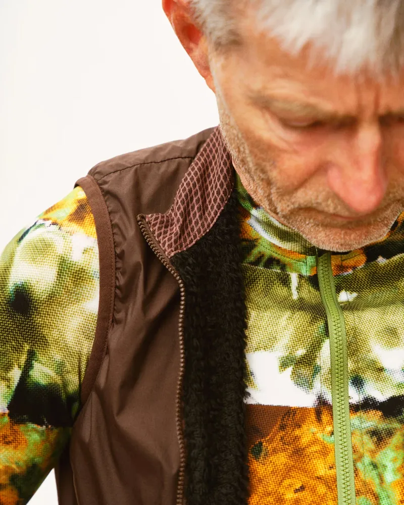 Pas Normal Studios Essential Insulated Gilet in Light Brown-3