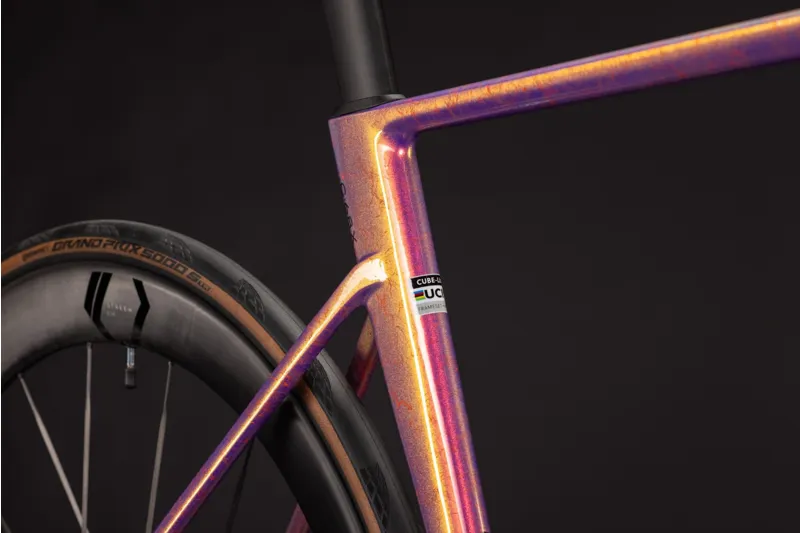 Cube Litening Air C:68X SLT Road Bike in Beamfibre and Black-3