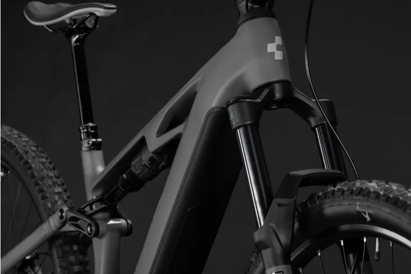 Cube Stereo Hybrid ONE44 HPC Pro 800Wh Electric Full Suspension Mountain Bike in Oldgrey and Black-5