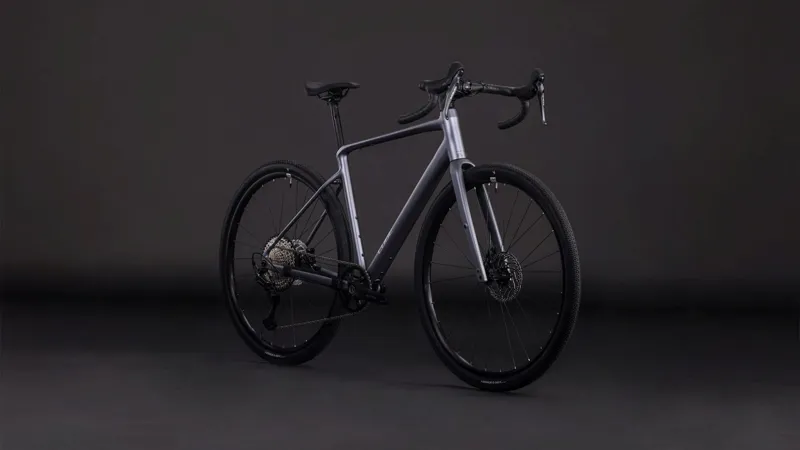 Cube Nuroad SLX Gravel Bike in Ashgrey and Grey-5