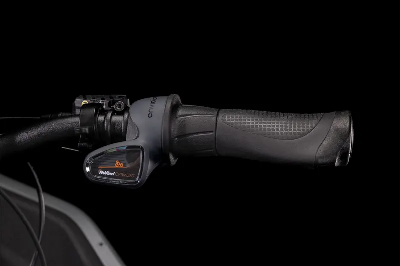 Cube Cargo Sport Hybrid 500Wh Electric Cargo Bike in Flashgrey and Black-4