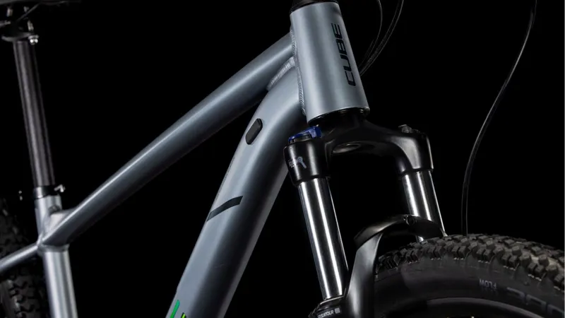 Cube Aim Race Hardtail Mountain Bike in Grey and Black-4