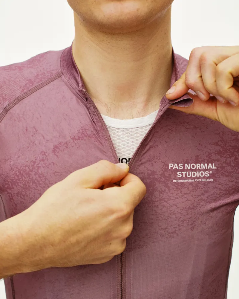Pas Normal Studios Mechanism Jersey in AOP Dark Mauve-5
