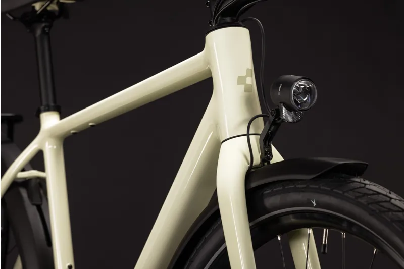 Cube Editor Pro FE Hybrid Bike in Mellowyellow and Lilac-2