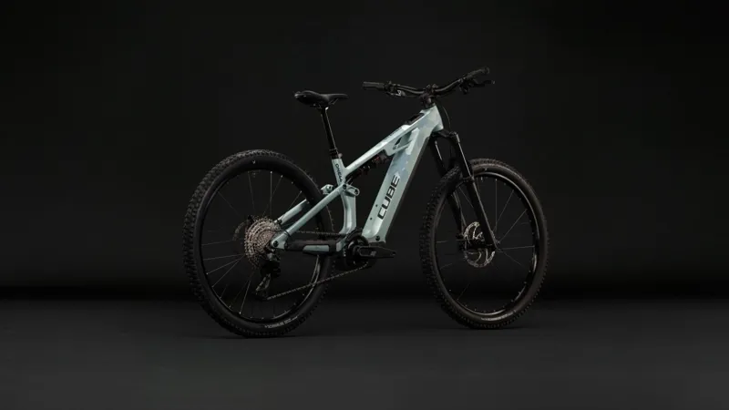 Cube Stereo Hybrid ONE44 HPC Pro 800Wh Electric Full Suspension Mountain Bike in Pearlaqua and Black-10