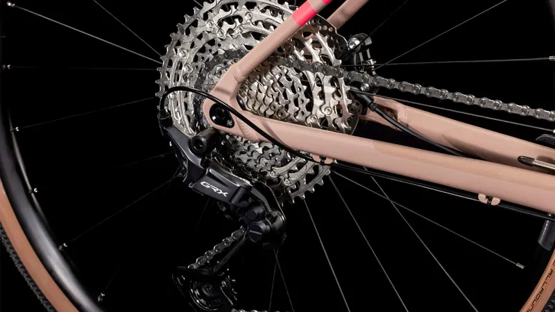 Cube Nuroad EX Gravel Bike in Blushrose and Pink-3