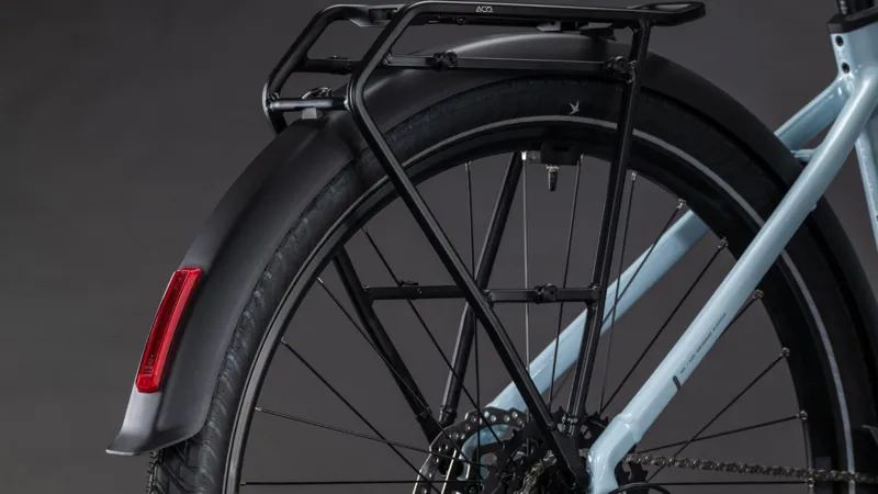 Cube Touring Hybrid One 600Wh Electric Hybrid Bike in Glacier and Reflex-2